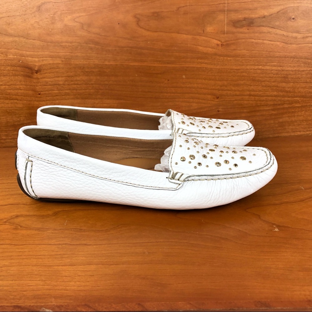 Clark’s Artisan | Gold Studded Loafers | 8.5 M